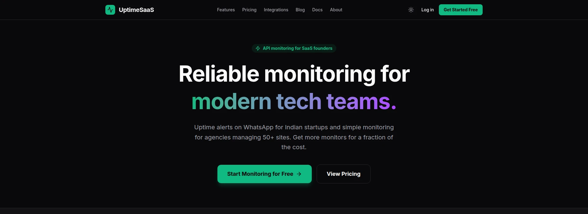 UptimeSaaS Guardian
